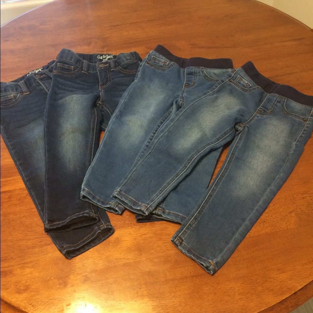 Cat and jack jeggings 3t